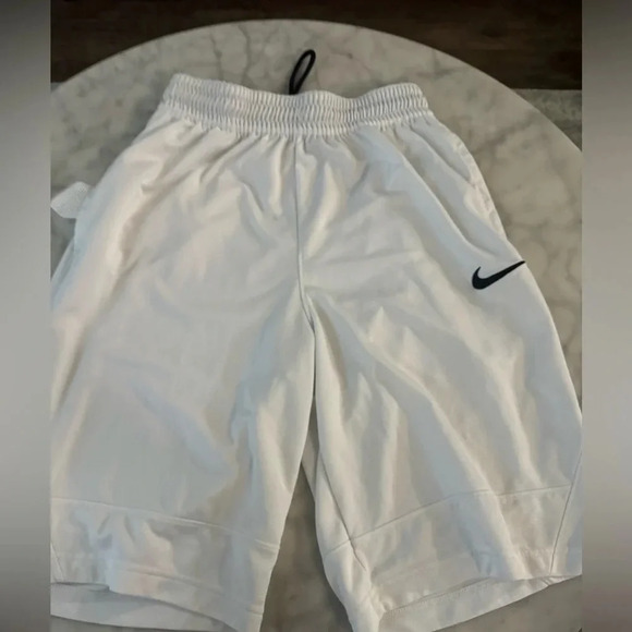 Nike Men Small 10’ Basketball Shorts White - Picture 1 of 5